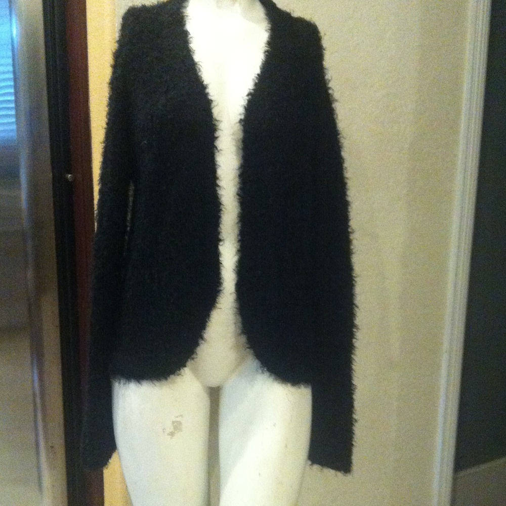 Cotton Emporium fuzzy cardigan